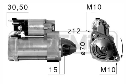 Стартер MESSMER 220670