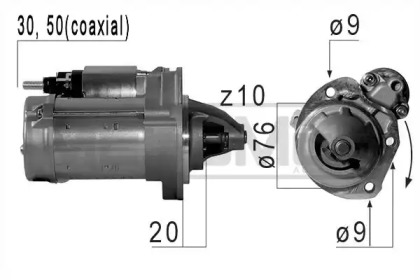 Стартер MESSMER 220672