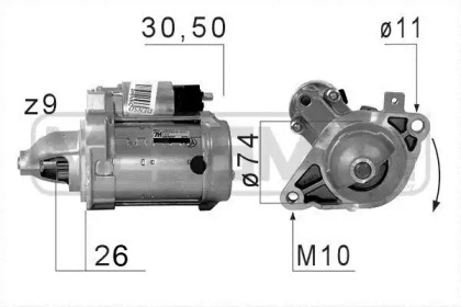 Стартер MESSMER 220677