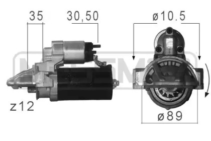 Стартер MESSMER 220680