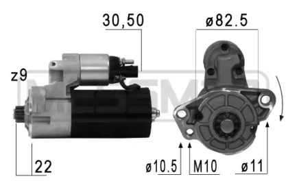 Стартер MESSMER 220683