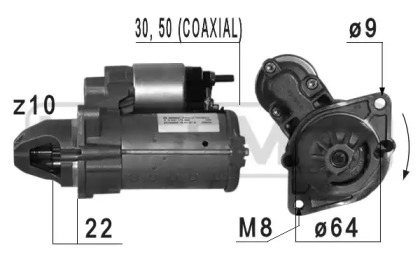 Стартер MESSMER 220686