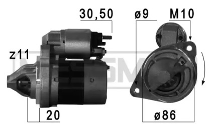 Стартер MESSMER 220689