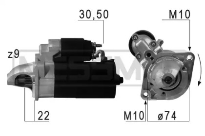 Стартер MESSMER 220694