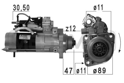 Стартер MESSMER 220696