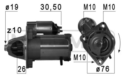 Стартер MESSMER 220704