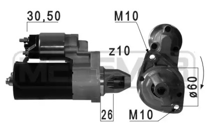 Стартер MESSMER 220709