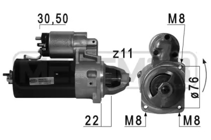 Стартер MESSMER 220719