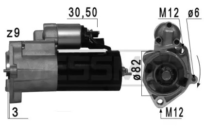 Стартер MESSMER 220721