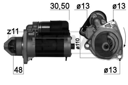 Стартер MESSMER 220724