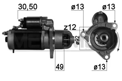 Стартер MESSMER 220726