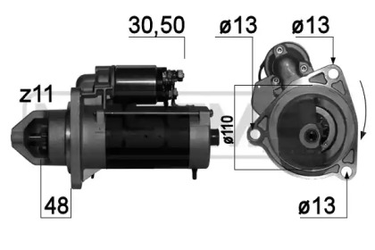 Стартер MESSMER 220728