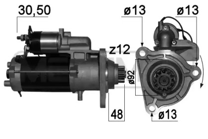 Стартер MESSMER 220730