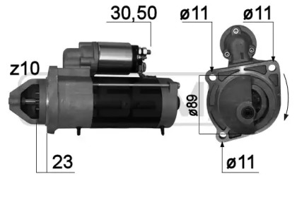 Стартер MESSMER 220734