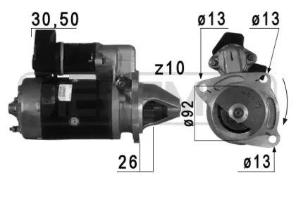 Стартер MESSMER 220738