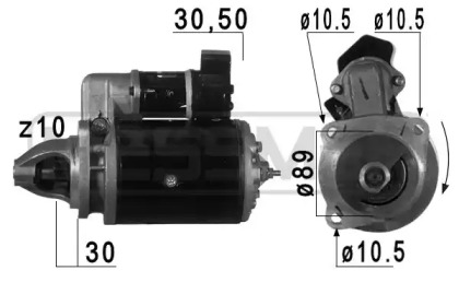 Стартер MESSMER 220739