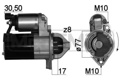 Стартер MESSMER 220746