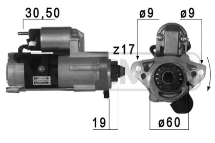 Стартер MESSMER 220747