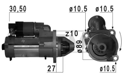 Стартер MESSMER 220751