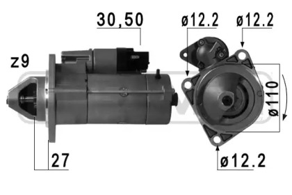 Стартер MESSMER 220753