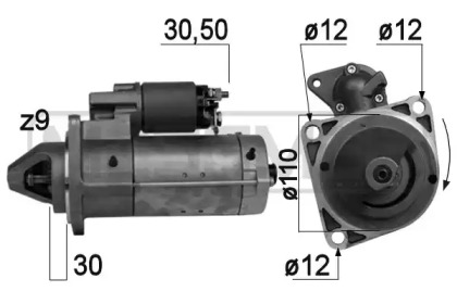 Стартер MESSMER 220754