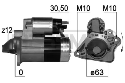 Стартер MESSMER 220758