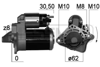 Стартер MESSMER 220762