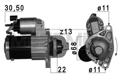 Стартер MESSMER 220766