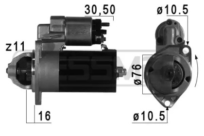 Стартер MESSMER 220775