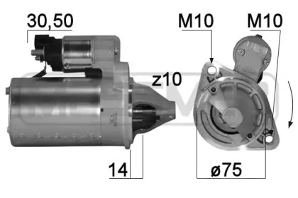 Стартер MESSMER 220780