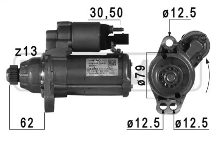 Стартер MESSMER 220786