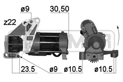 Стартер MESSMER 220788