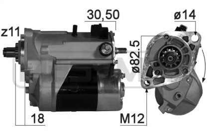 Стартер MESSMER 220789