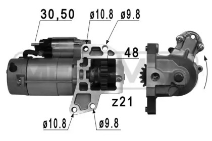 Стартер MESSMER 220801