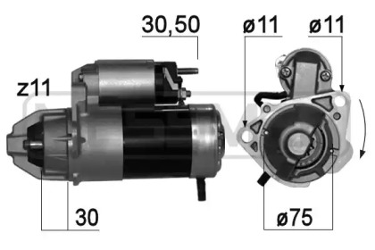 Стартер MESSMER 220803