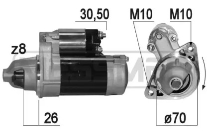 Стартер MESSMER 220826