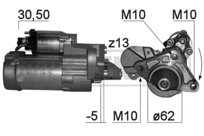 Стартер MESSMER 220836