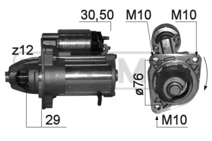 Стартер MESSMER 220841