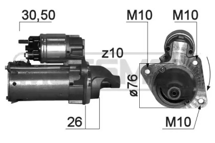 Стартер MESSMER 220842