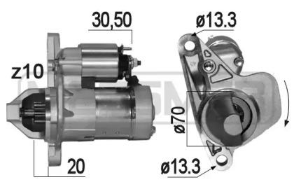 Стартер MESSMER 220847