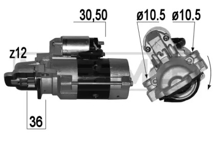 Стартер MESSMER 220865