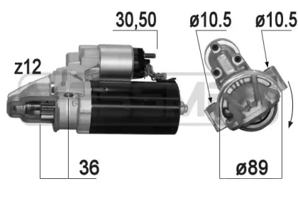 Стартер MESSMER 220867