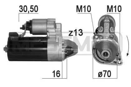 Стартер MESSMER 220868