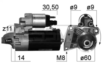 Стартер MESSMER 220873