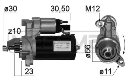 Стартер MESSMER 220875