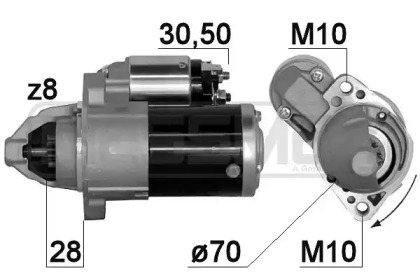 Стартер MESSMER 220884