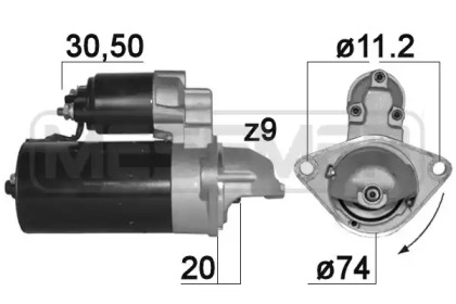 Стартер MESSMER 220888