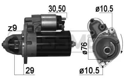 Стартер MESSMER 220909