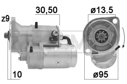 Стартер MESSMER 220934