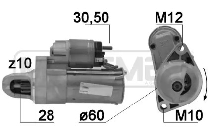 Стартер MESSMER 220947